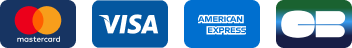 Visa, Mastercard, Amex